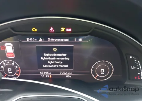 2018 Audi Q7 3.0T Premium z USA, uszkodzony, nr VIN WA1VAAF77JD044305